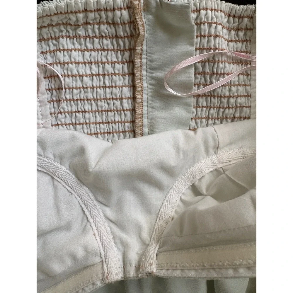 Victorias Secret Strapless Sundress Coastal Old Money New England Summer - Picture 5 of 7